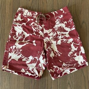 Patagonia Men's Floral Board Shorts, Size 34